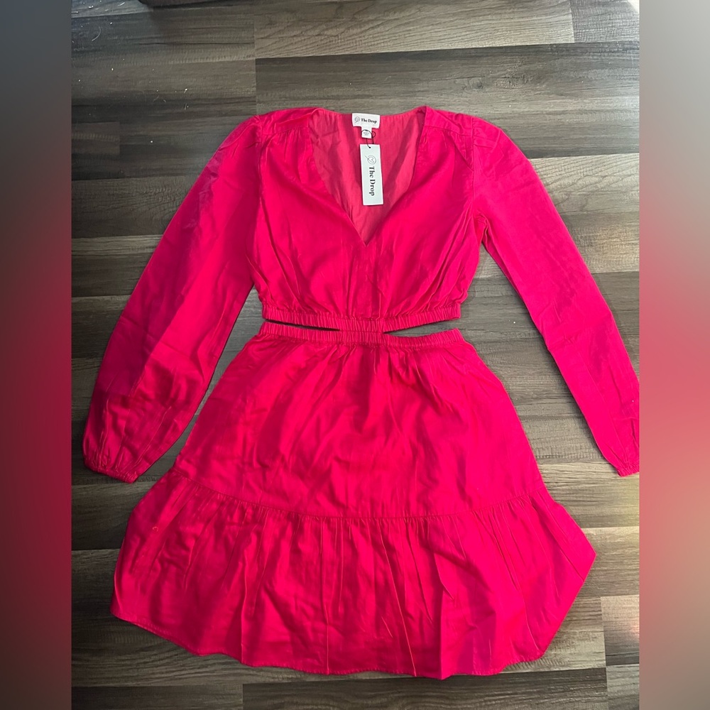 “The drop” hot pink dress